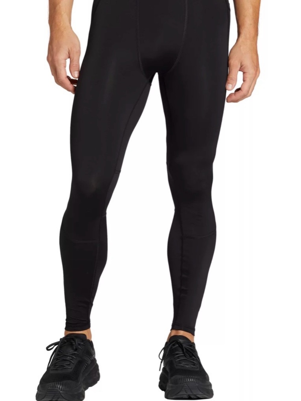 ⭐️ NWT Men's Black Performance Compression Tights with Pockets